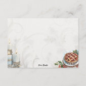 シュガーコートIt基本空白のレシピカード エンクロージャーカード (裏面)