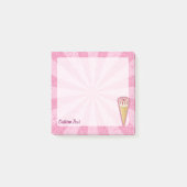 シュガーコーンアイスクリーム ポストイット (正面)