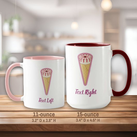 シュガーコーンアイスクリーム マグカップ