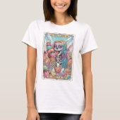 シュガースカルのアイスクリーム タロット Tシャツ (正面)