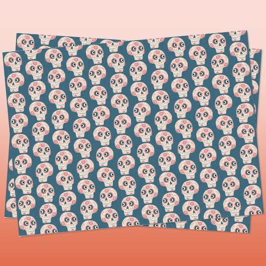 シュガースカルの日の死んだ闇 薄葉紙