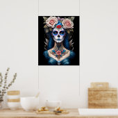 シュガースカルアカラフルート – ディアデロスミュートス ポスター (キッチン)