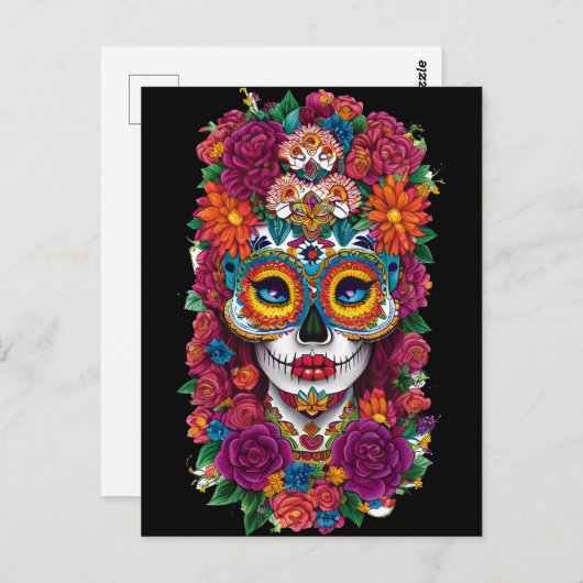 シュガースカルアカラフルート – ディアデロスミュートス ポストカード (正面/裏面)