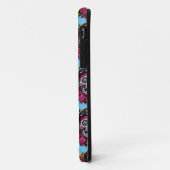 シュガースカルアーすてきト – 海賊版スカル(スカイブルー) Case-Mate iPhoneケース (裏面/左)
