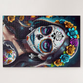 シュガースカルアートカルチャー美しい ジグソーパズル (横)