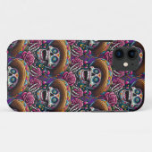 シュガースカルアートスケルトンソンブレロバラカラベラ Case-Mate iPhoneケース (裏面(横))