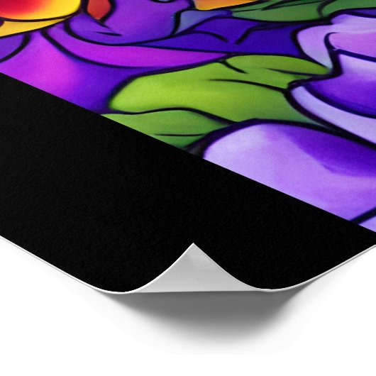 シュガースカルアートディアデロスムエルトスディライト ポスター (角)