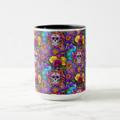 シュガースカルアートディアデロスムエルトスディライト マグカップ (中央)