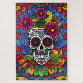 シュガースカルアートフローラフィエスタ ジグソーパズル