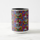 シュガースカルアートフローラフィエスタ マグカップ (中央)