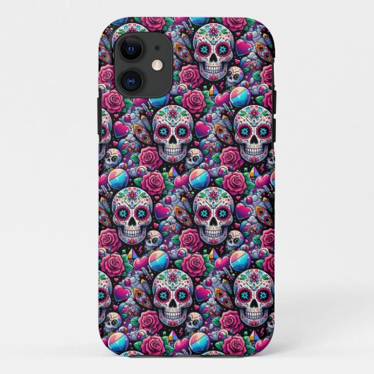 シュガースカルアート – フローラ不死 Case-Mate iPhoneケース (裏面)