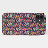 シュガースカルアート – ブーケ・オブ・ボーンズ Case-Mate iPhoneケース (裏面(横))