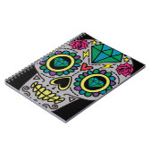 シュガースカルアート、死の日 ノートブック (左側)