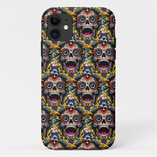 シュガースカルアー感じト – のアンプアップ Case-Mate iPhoneケース (裏面)