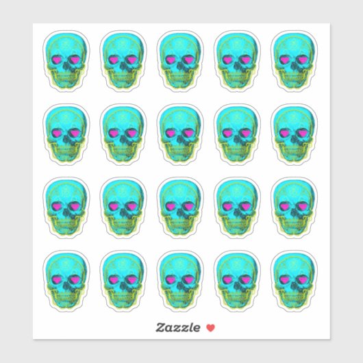 シュガースカルインアクア シール (シート)