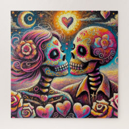 シュガースカルインラブ印象派チョークパステル ジグソーパズル