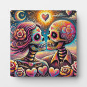 シュガースカルインラブ印象派チョークパステル フォトプラーク (正面)