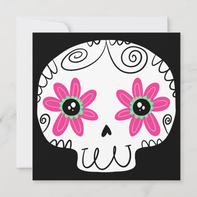 シュガースカルカラベリータデイオブザデッドキーチェーン (正面)