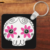 シュガースカルカラベリータデイオブザデッドキーチェーン キーホルダー (裏面)