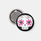 シュガースカルカラベリータデイオブザデッドキーチェーン マグネット (正面/裏面)