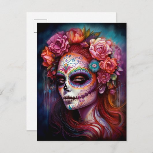 シュガースカルガールデイオブザデッド ポストカード (正面/裏面)