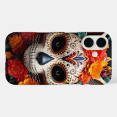 シュガースカルキャットと花iPhone / iPadケース Case-Mate iPhoneケース (裏面 (横))