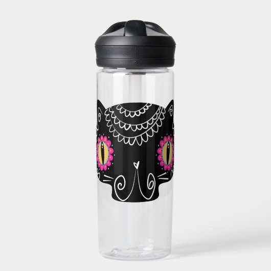 シュガースカルキャットカトリナデイオブザデッド ウォーターボトル (正面)