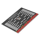 シュガースカルコーンホールトーナメントスコアボード ノートパッド (アングル)