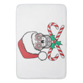 シュガースカルサンタ バスマット (正面縦)