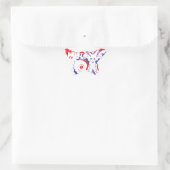 シュガースカルサンタ 星シール (バッグ)