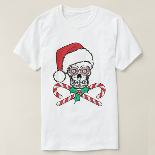 シュガースカルサンタ Tシャツ (デザイン正面)