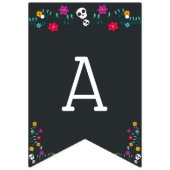 シュガースカルズディアデロスムエルトステーマ バンティングフラッグ (第3の旗)