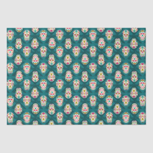 シュガースカルズディアデロスムエルトス 薄葉紙 (正面)