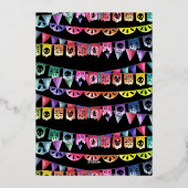 シュガースカルズ・デイ・オブ・ザ・デッド・セレブレーション 箔招待状 (裏面)