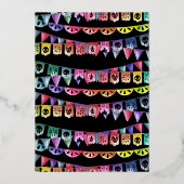 シュガースカルズ・デイ・オブ・ザ・デッド・セレブレーション 箔招待状 (裏面)