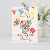 シュガースカルソフトピーチバラヒッピーフローラ発明 招待状 (スタンド正面)