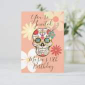 シュガースカルソフトピーチバラヒッピーフローラ 招待状 (スタンド正面)