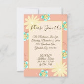 シュガースカルソフトピーチバラヒッピーフローラ 招待状 (裏面)