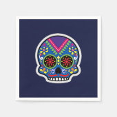 シュガースカルディアスデロスムエルトス スタンダードカクテルナプキン (正面)