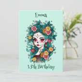 シュガースカルディアデミュートスキンセアニラ誕生日 招待状 (スタンド正面)