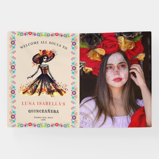 シュガースカルディアデミュートスデイデッドウェルカムサイン 横断幕 (横)