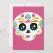 シュガースカルディアデラミュエルテハロウィーン誕生日イン 招待状 (裏面)