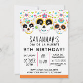 シュガースカルディアデラミュエルテハロウィーン誕生日イン 招待状 (正面)