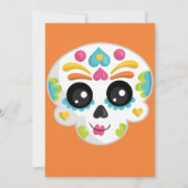 シュガースカルディアデラミュエルテハロウィーン誕生日イン 招待状 (裏面)