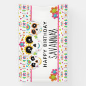 シュガースカルディアデラミュエルテハロウィーン誕生日イン 横断幕 (縦)