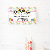 シュガースカルディアデラミュエルテハロウィーン誕生日イン 横断幕 (インサイチュ)