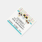 シュガースカルディアデラミュエルテハロウィーン誕生日 スタンダードカクテルナプキン (角)