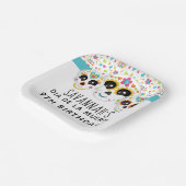 シュガースカルディアデラミュエルテハロウィーン誕生日Pa ペーパープレート (傾斜あり)