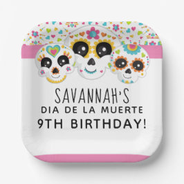 シュガースカルディアデラミュエルテハロウィーン誕生日Pa ペーパープレート
