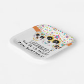 シュガースカルディアデラミュエルテハロウィーン誕生日Pa ペーパープレート (傾斜あり)